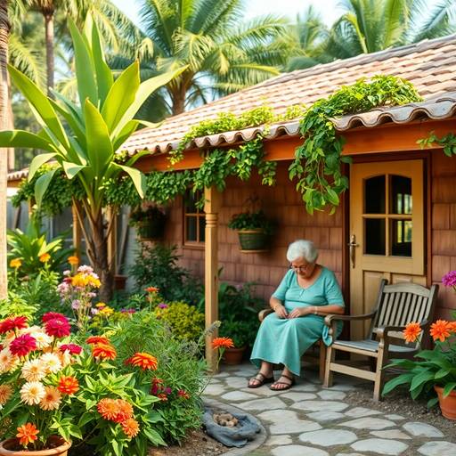 hogar envejeciente Golden Age Garden